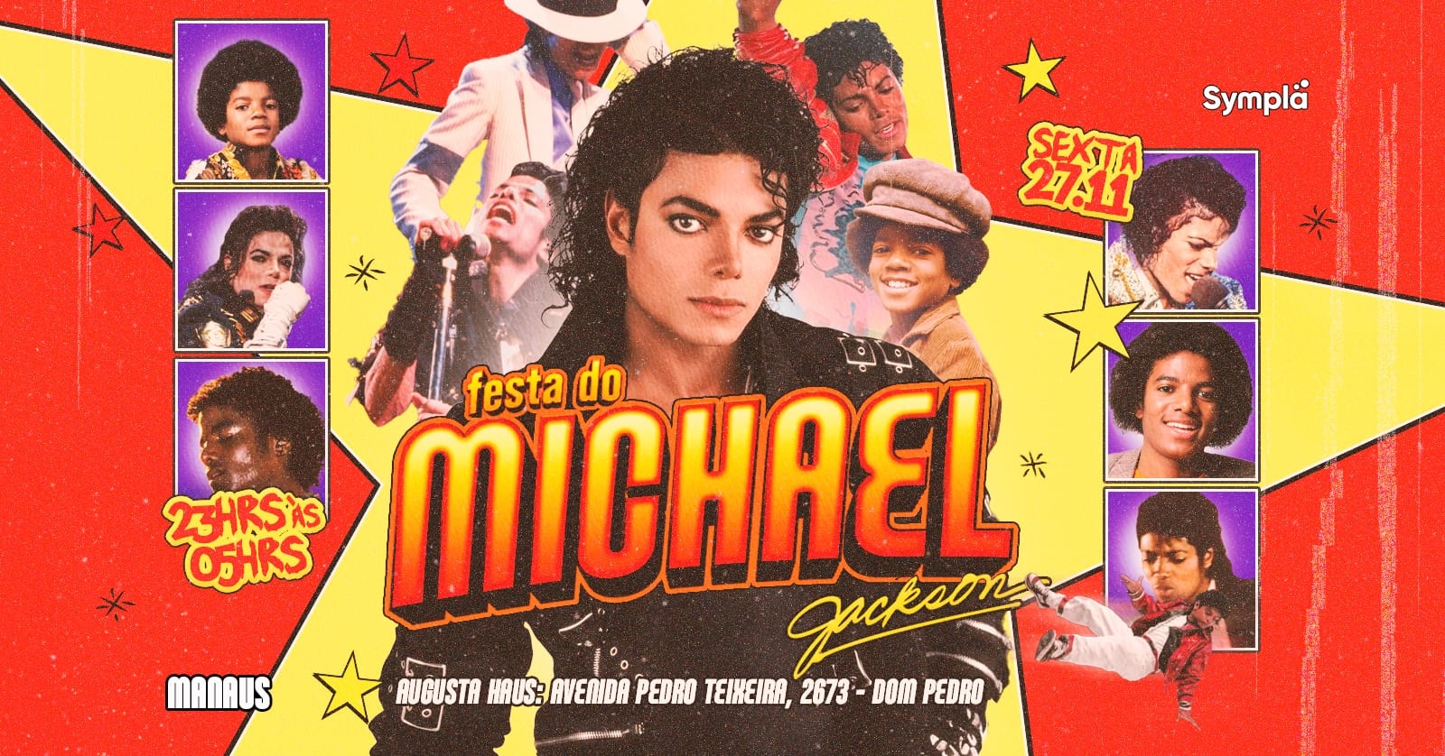 Estreia Festa Do Michael Jackson Em Manaus Av Pedro Teixeira 2673 Augusta Haus